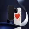 heart sparkle phone case – “love without limits” protective cover