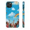 kids rainbow sky phone case – colorful cloud & happy children tough case kids rainbow sky phone case – colorful cloud & happy children tough case