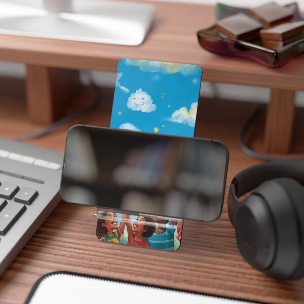 phone stand — colorful kids rainbow mobile display stand