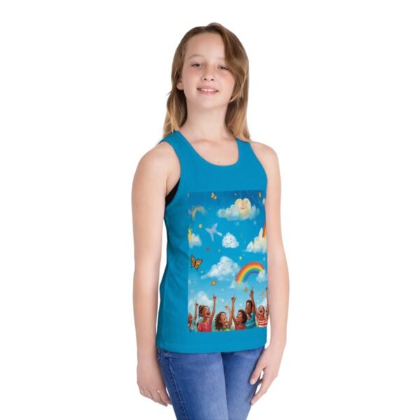 kids rainbow dream tank top