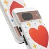 heart sparkle phone case – “love without limits” protective cover