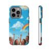 kids rainbow sky phone case – colorful cloud & happy children tough case kids rainbow sky phone case – colorful cloud & happy children tough case