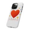heart sparkle phone case – “love without limits” protective cover