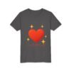 youth tee — 'love without limits' heart graphic kids t shirt youth tee — 'love without limits' heart graphic kids t shirt