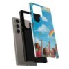 kids rainbow sky phone case – colorful cloud & happy children tough case kids rainbow sky phone case – colorful cloud & happy children tough case