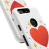 heart sparkle phone case – “love without limits” protective cover