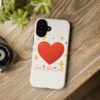 heart sparkle phone case – “love without limits” protective cover