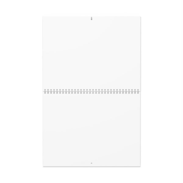 Wall Calendar — Minimal Blank Monthly Planner (Large Spiral-Bound) wall calendar — minimal blank monthly planner (large spiral bound)