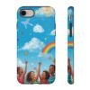 kids rainbow sky phone case – colorful cloud & happy children tough case kids rainbow sky phone case – colorful cloud & happy children tough case