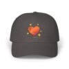 heart sparkle dad cap — embroidered love baseball hat heart sparkle dad cap — embroidered love baseball hat