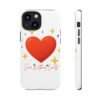 heart sparkle phone case – “love without limits” protective cover