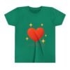 youth tee — 'love without limits' heart graphic kids t shirt youth tee — 'love without limits' heart graphic kids t shirt
