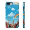 kids rainbow sky phone case – colorful cloud & happy children tough case kids rainbow sky phone case – colorful cloud & happy children tough case