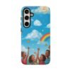 kids rainbow sky phone case – colorful cloud & happy children tough case kids rainbow sky phone case – colorful cloud & happy children tough case