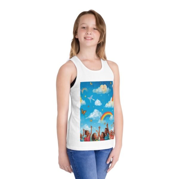 kids rainbow dream tank top