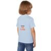toddler t‑shirt — painting the cloud rainbow kids graphic tee