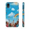 kids rainbow sky phone case – colorful cloud & happy children tough case kids rainbow sky phone case – colorful cloud & happy children tough case
