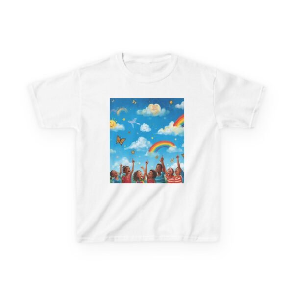 Kids Tee — Joyful Rainbow Cloud Design (“Painting the Cloud”) kids tee — joyful rainbow cloud design (“painting the cloud”)