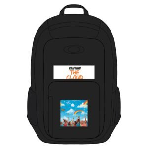 enduro 22l backpack – "painting the cloud" colorful rainbow festival design