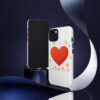 heart sparkle phone case – “love without limits” protective cover