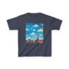 kids tee — joyful rainbow cloud design (“painting the cloud”) kids tee — joyful rainbow cloud design (“painting the cloud”)