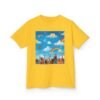 kids tee — joyful rainbow cloud design (“painting the cloud”) kids tee — joyful rainbow cloud design (“painting the cloud”)
