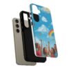 kids rainbow sky phone case – colorful cloud & happy children tough case kids rainbow sky phone case – colorful cloud & happy children tough case