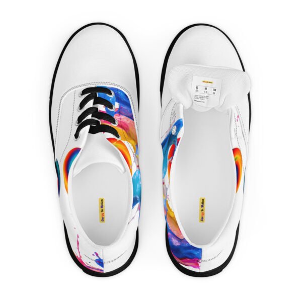 men’s lace up canvas shoes