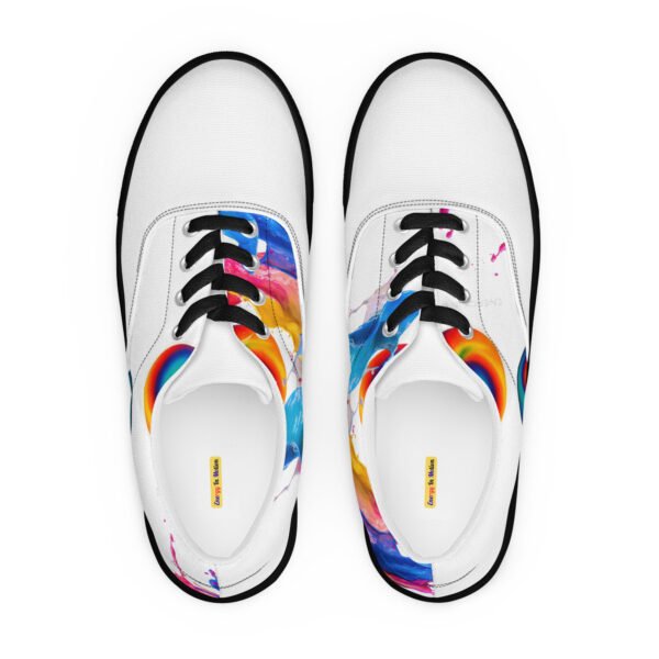 men’s lace up canvas shoes