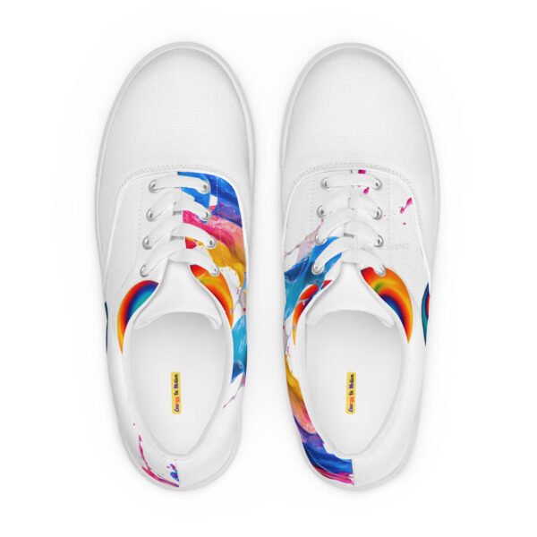 men’s lace up canvas shoes