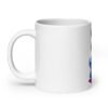 white glossy mug