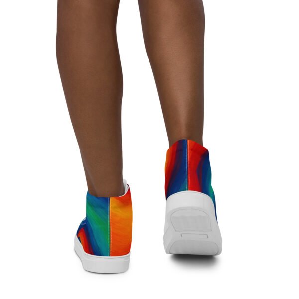 women’s high top canvas shoes