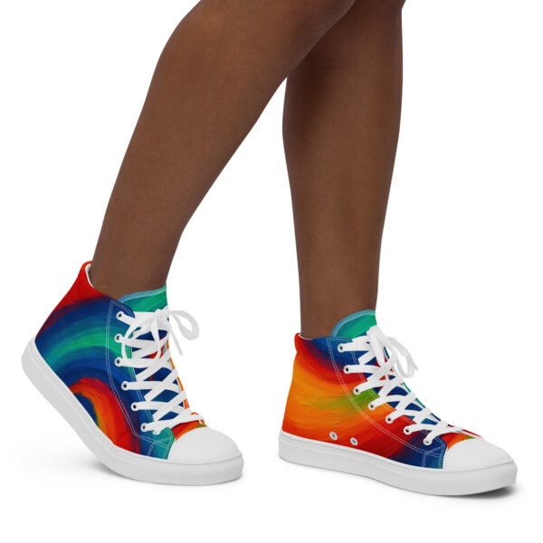 women’s high top canvas shoes